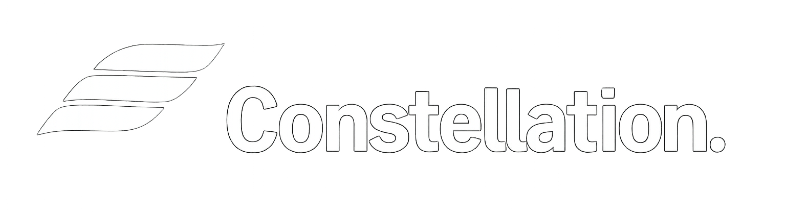 Constellation logo in white