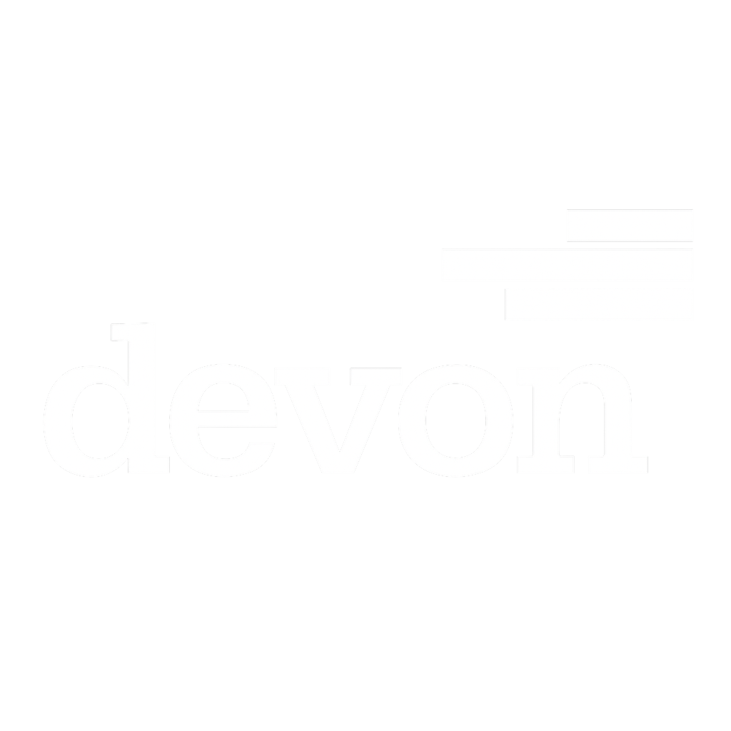 Greyscale Logo for Devon Energy